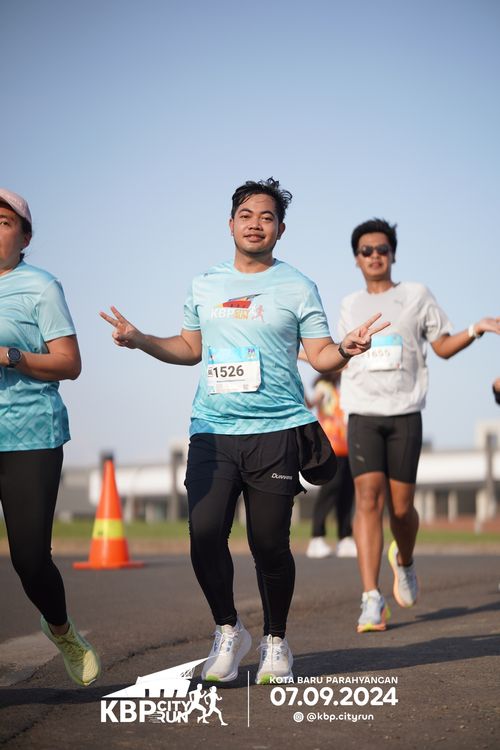 Race photo from KBP City Run 2024