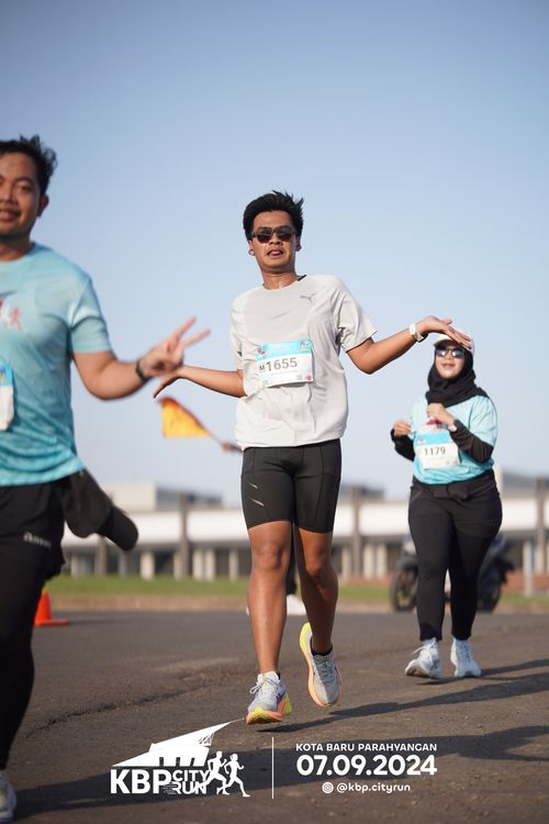 Race photo from KBP City Run 2024