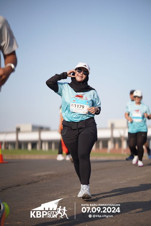 Race photo from KBP City Run 2024