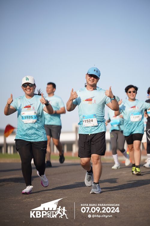 Race photo from KBP City Run 2024