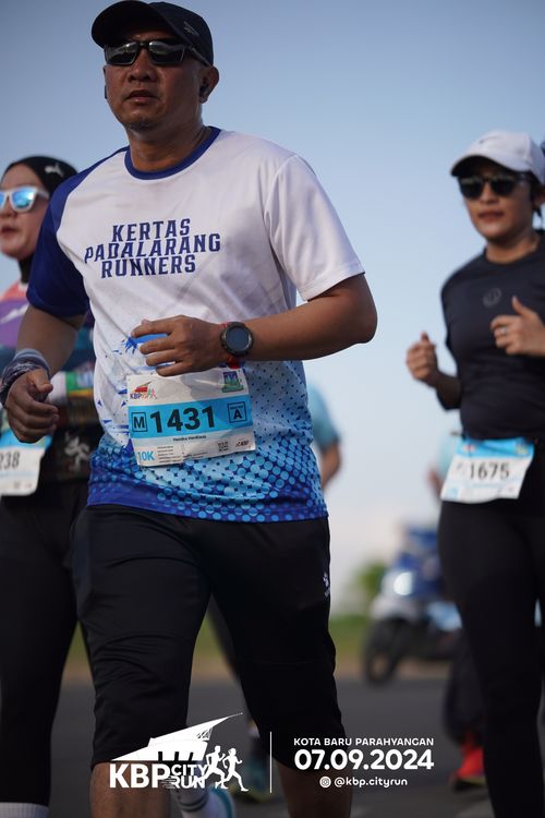 Race photo from KBP City Run 2024