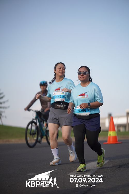 Race photo from KBP City Run 2024