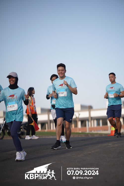 Race photo from KBP City Run 2024