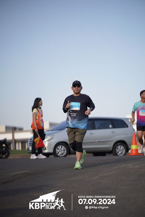 Race photo from KBP City Run 2024