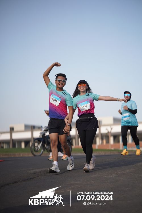 Race photo from KBP City Run 2024