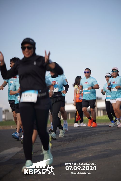 Race photo from KBP City Run 2024