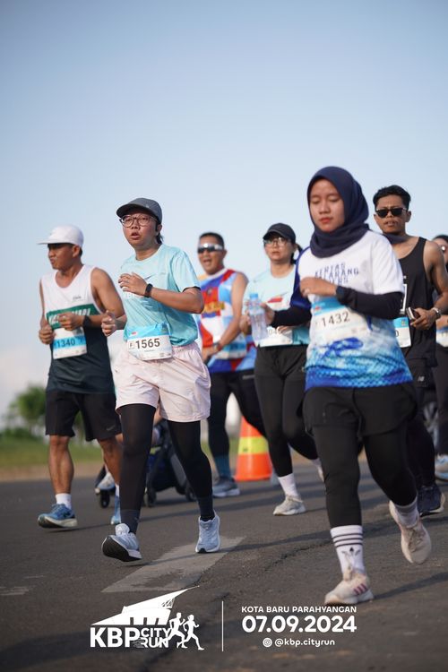 Race photo from KBP City Run 2024