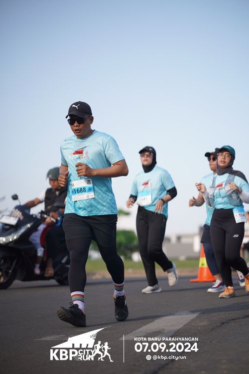 Race photo from KBP City Run 2024