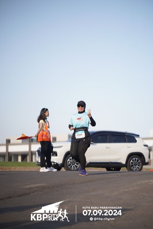 Race photo from KBP City Run 2024
