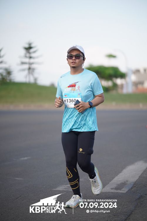 Race photo from KBP City Run 2024