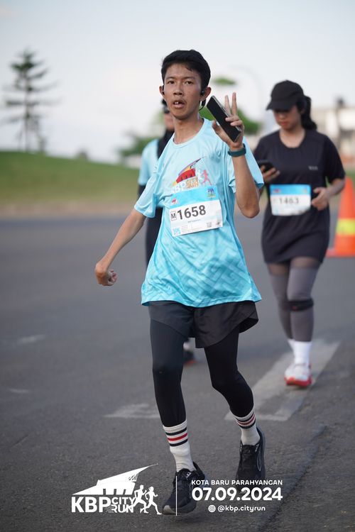Race photo from KBP City Run 2024