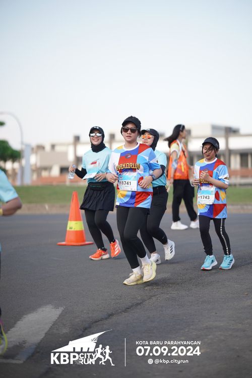 Race photo from KBP City Run 2024