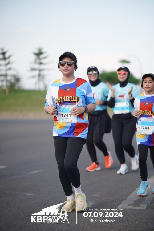 Race photo from KBP City Run 2024
