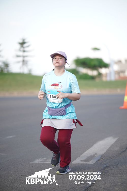 Race photo from KBP City Run 2024