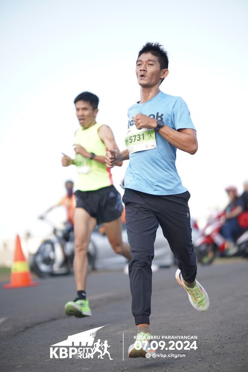 Race photo from KBP City Run 2024