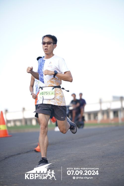 Race photo from KBP City Run 2024