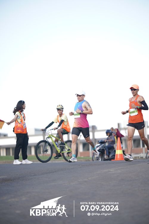 Race photo from KBP City Run 2024
