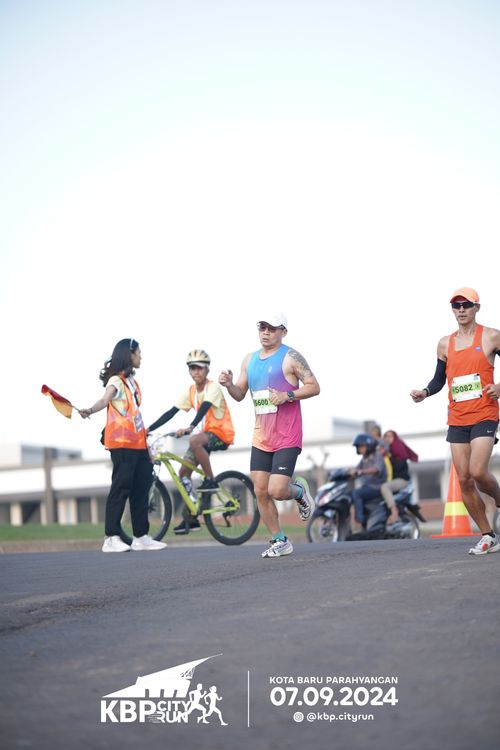 Race photo from KBP City Run 2024