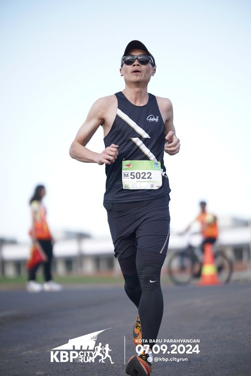 Race photo from KBP City Run 2024