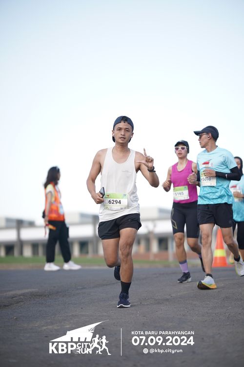Race photo from KBP City Run 2024
