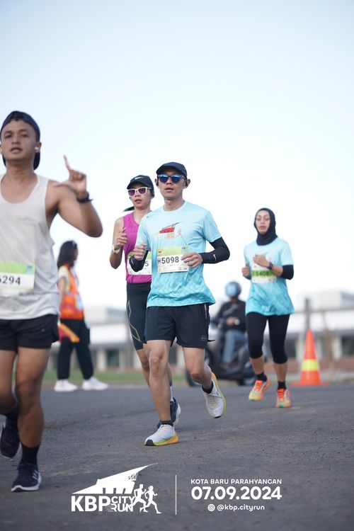 Race photo from KBP City Run 2024