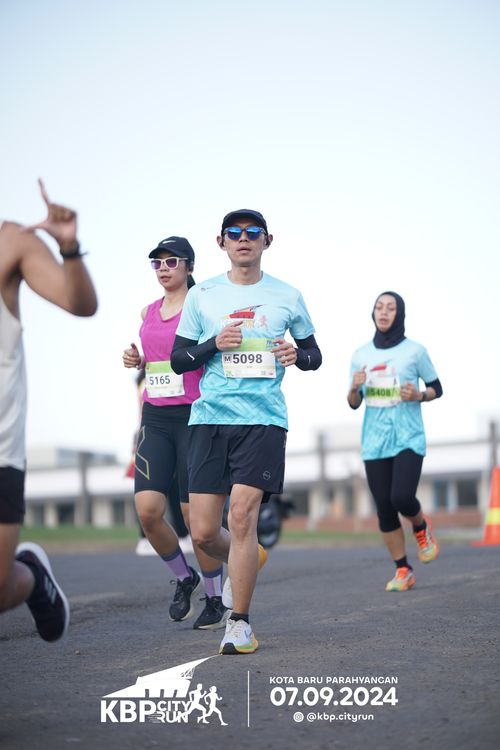 Race photo from KBP City Run 2024