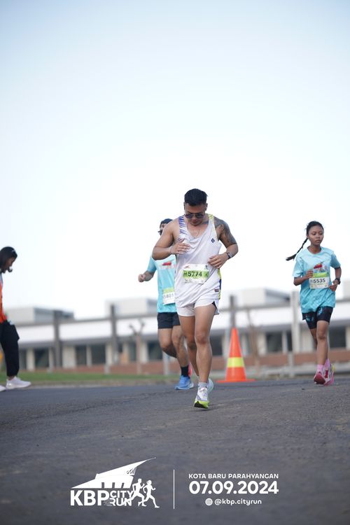 Race photo from KBP City Run 2024