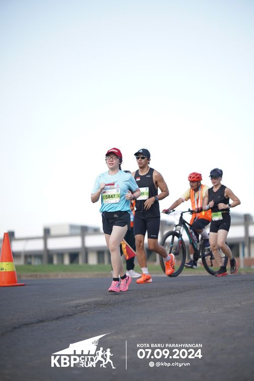 Race photo from KBP City Run 2024