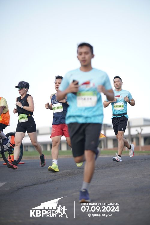 Race photo from KBP City Run 2024