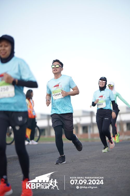 Race photo from KBP City Run 2024