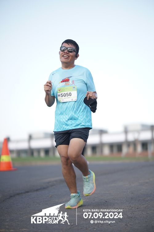 Race photo from KBP City Run 2024