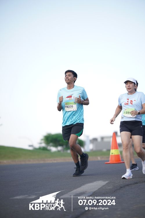 Race photo from KBP City Run 2024