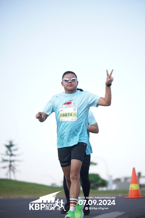 Race photo from KBP City Run 2024