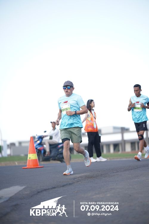 Race photo from KBP City Run 2024