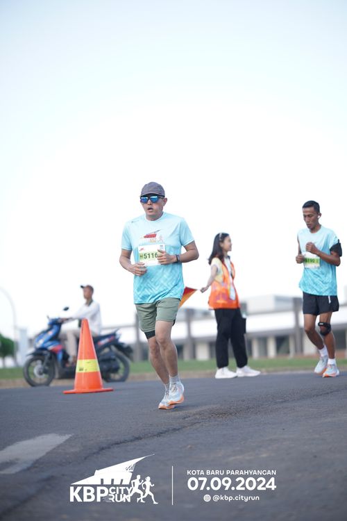 Race photo from KBP City Run 2024