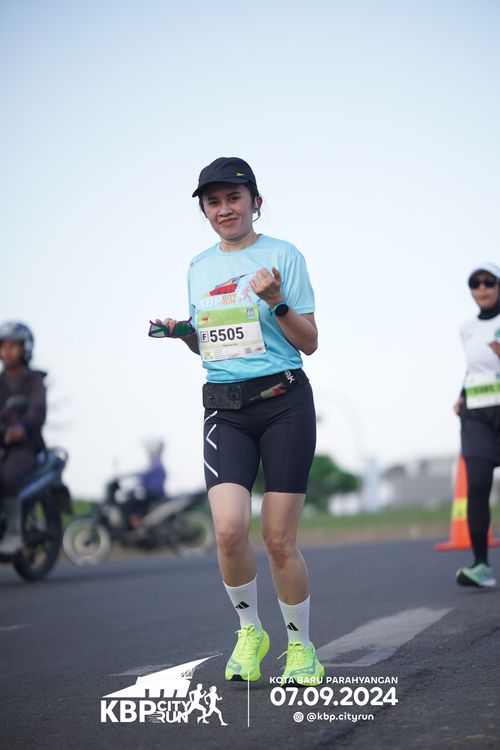 Race photo from KBP City Run 2024