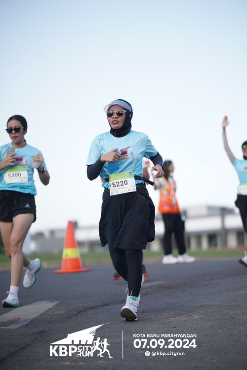 Race photo from KBP City Run 2024