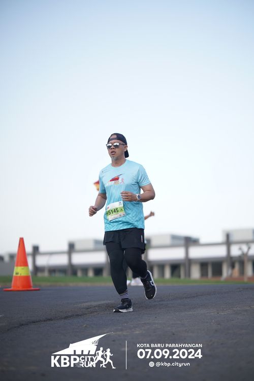 Race photo from KBP City Run 2024