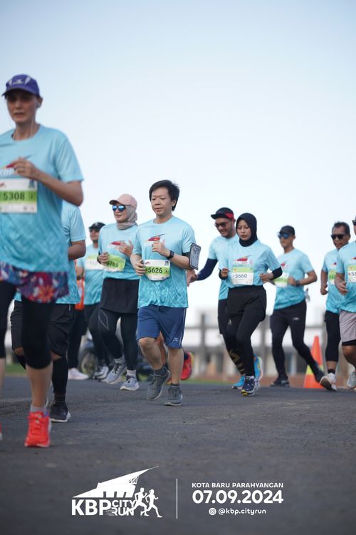 Race photo from KBP City Run 2024