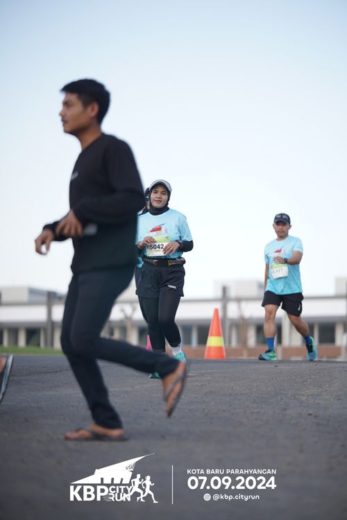 Race photo from KBP City Run 2024