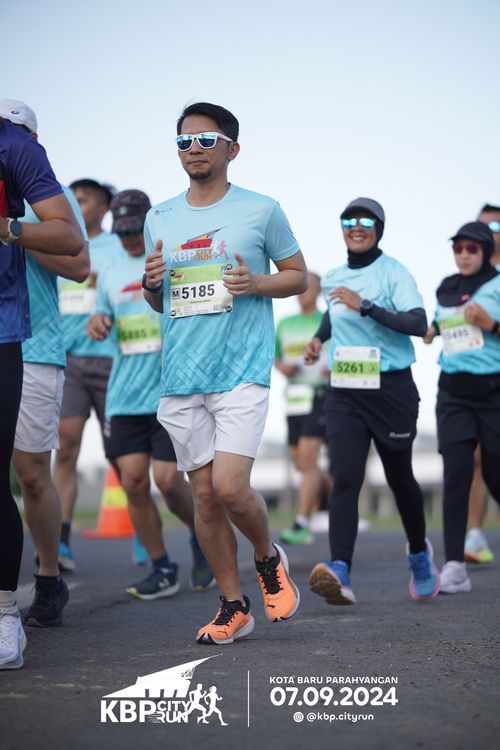 Race photo from KBP City Run 2024