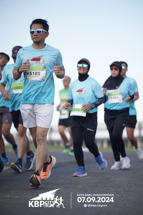 Race photo from KBP City Run 2024