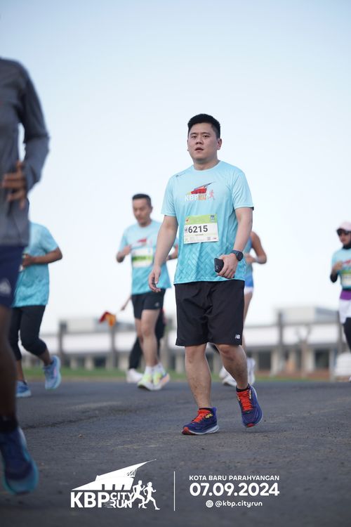 Race photo from KBP City Run 2024