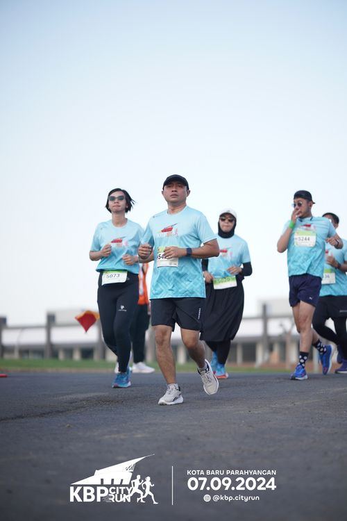 Race photo from KBP City Run 2024