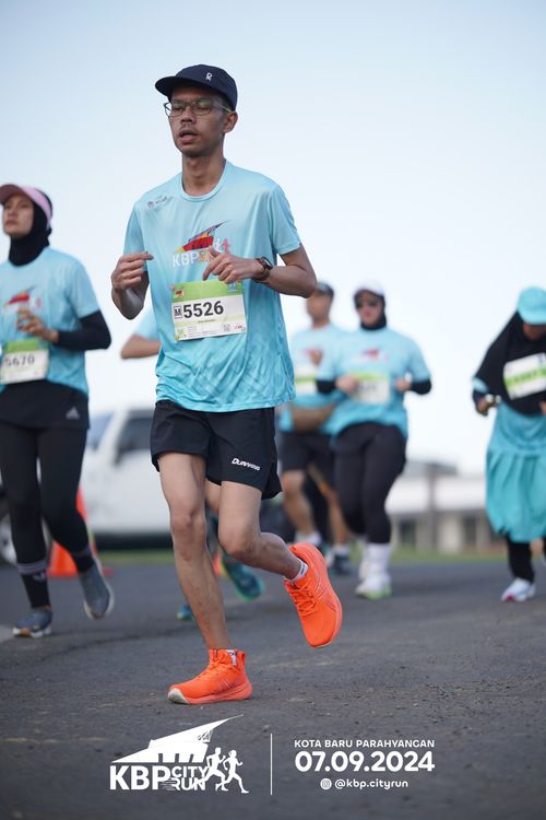 Race photo from KBP City Run 2024
