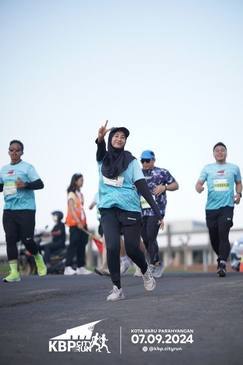 Race photo from KBP City Run 2024