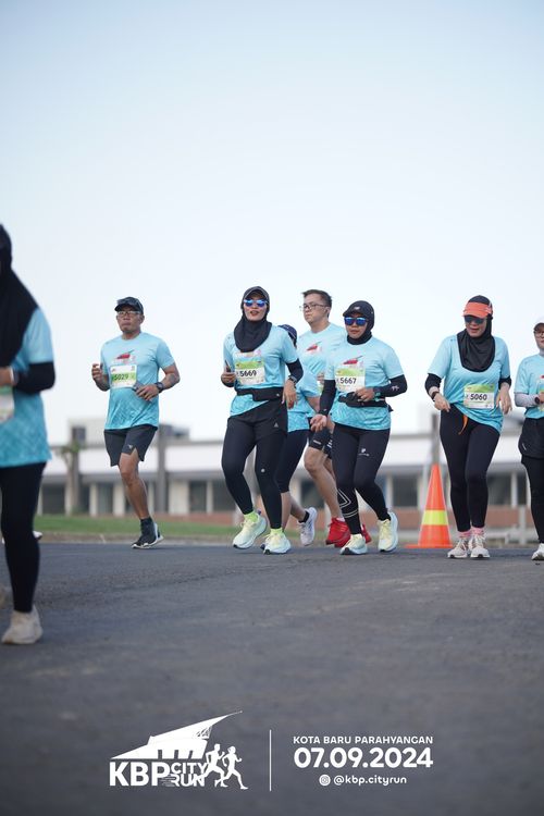 Race photo from KBP City Run 2024