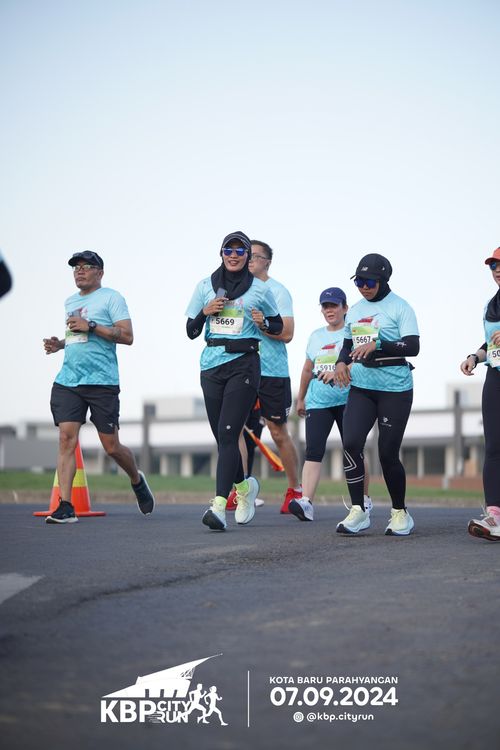 Race photo from KBP City Run 2024