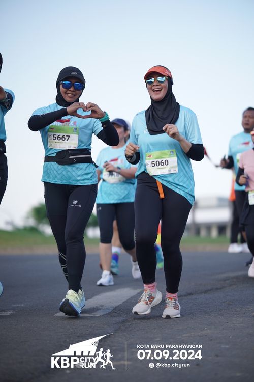 Race photo from KBP City Run 2024