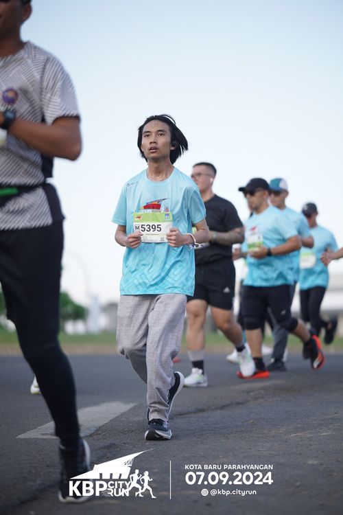 Race photo from KBP City Run 2024